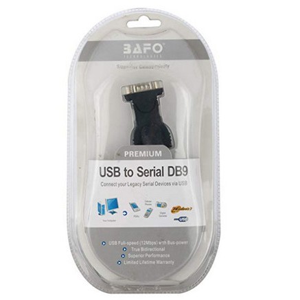 Kabel Converter USB to RS232 Serial DB9 BAFO Original Usb to RS2 - DS ...